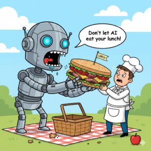 Don’t Let AI Eat Your Lunch. Let Us Buy You Lunch Instead.