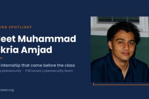 Meet Muhammad Zikria Amjad: The Internship That Came Before the Class